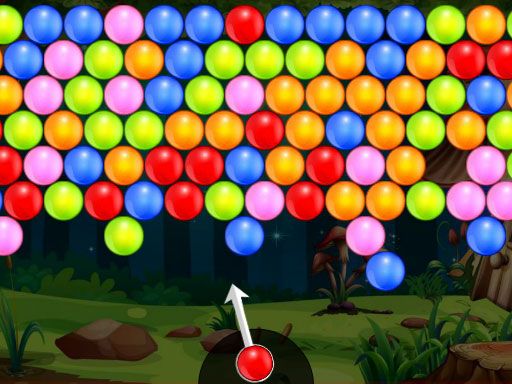 Bubble Shooter Deluxe - browser game screenshot