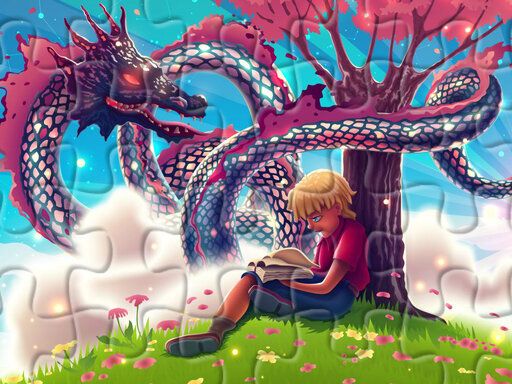Magical Jigsaw - browser game screenshot