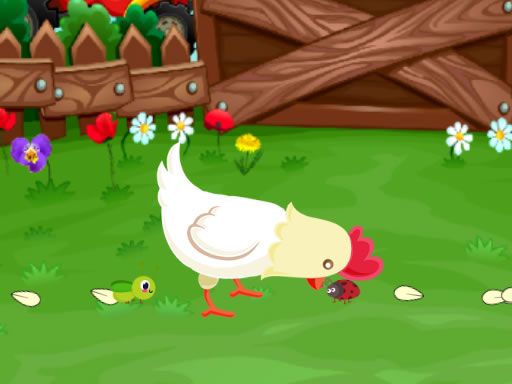 Stupid Chicken - browser game screenshot