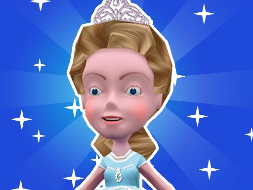 little Frozen Subway Temple Run - browser game screenshot