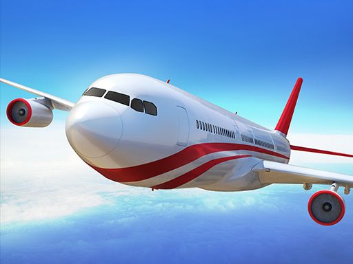 Game Flight Simulator 3D Game Flight Simulator 3D - browser game screenshot