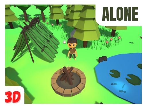 Survive Alone - browser game screenshot