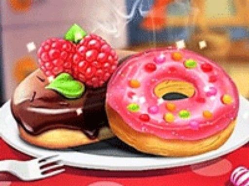 Make Donut - Cooking Game - browser game screenshot