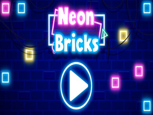 Neon Bricks Puzzle Neon Bricks Puzzle - browser game screenshot