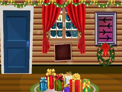 Christmas Palace Escape - browser game screenshot