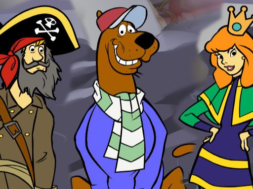 Scooby Doo Dress Up - browser game screenshot