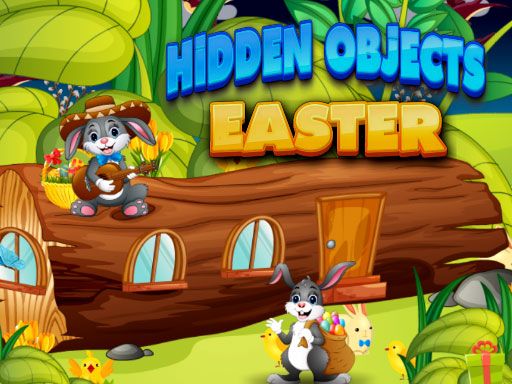 Hidden Object Easter - browser game screenshot