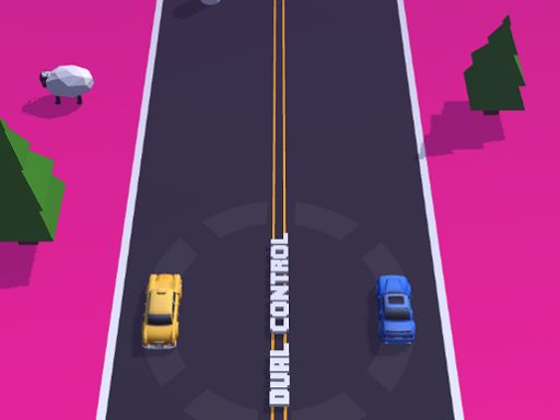 Dual Control Car - browser game screenshot