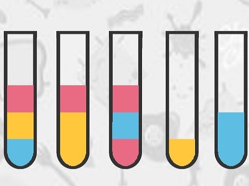 Water Color Sorting - browser game screenshot