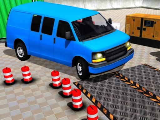 Truck Parking - Impossible Parking 2021 - browser game screenshot