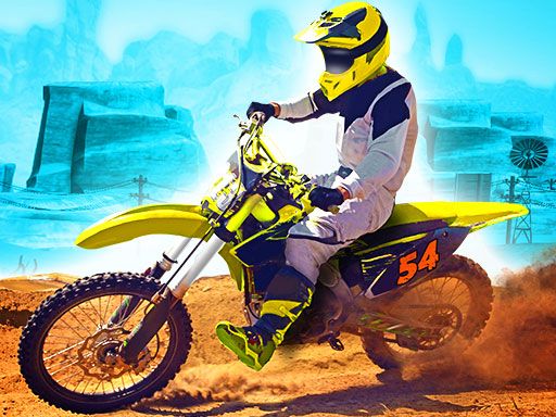 Dirt Bike Max Duel - browser game screenshot