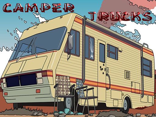 Camper Trucks Jigsaw - browser game screenshot