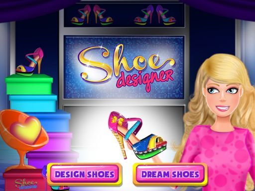 Shoe Desinger - browser game screenshot