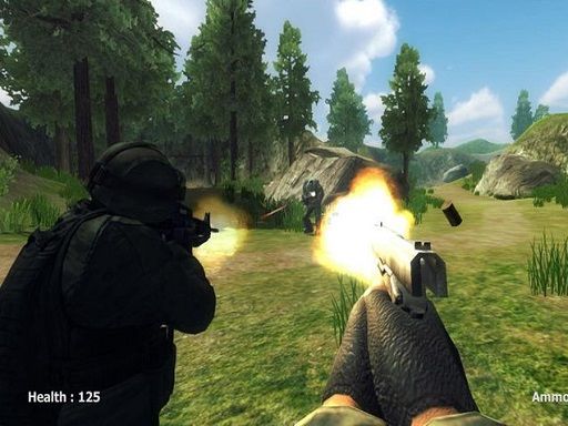 FPS Shooting Survival Sim - browser game screenshot