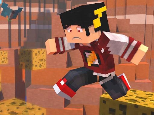Minicarft Block Survival - browser game screenshot