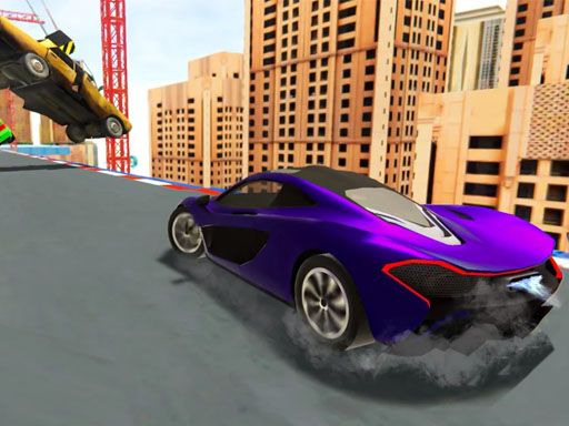 Extreme Stunt Car Race - browser game screenshot