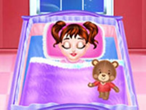Good Night Baby Taylor - Baby Care Game - browser game screenshot