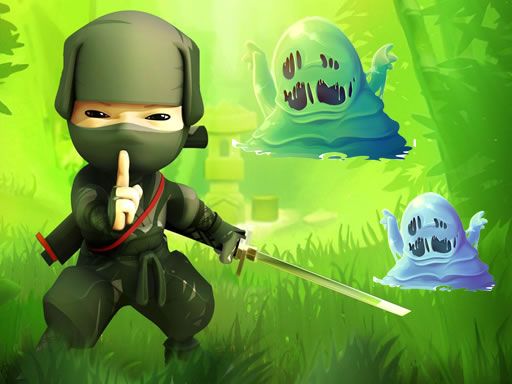 Ninja VS Slime Ninja VS Slime - browser game screenshot
