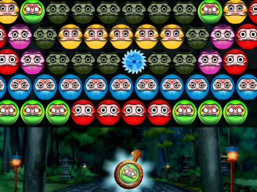 Bubble Warriors - browser game screenshot