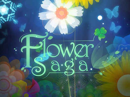 Flower saga - browser game screenshot