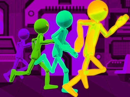 Stickman Escape Parkour Stickman Escape Parkour - browser game screenshot