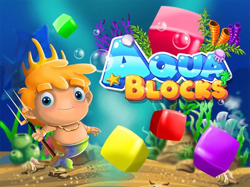 Aquas Blocks - browser game screenshot