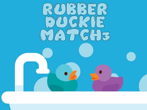 Rubber Duckie Match 3 Rubber Duckie Match 3 - browser game screenshot