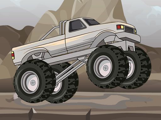 Monster Truck Wheels - browser game screenshot