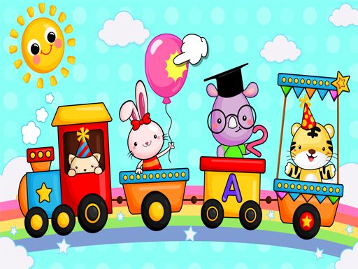 Balloon Pop Kidd - browser game screenshot