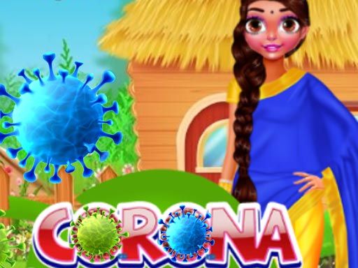 CORANA AYURVEDA REMEDY DRESS UP - browser game screenshot
