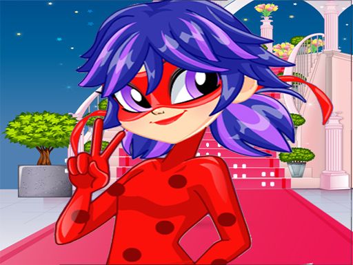 Miraculous LadyBug - Wedding Dress Up - browser game screenshot