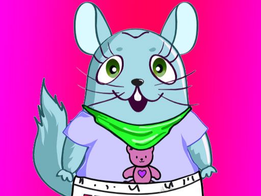 Chinchilla Dress up - browser game screenshot