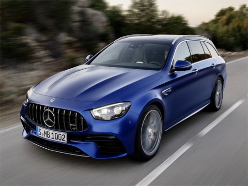Mercedes-Benz E63 AMG Estate Puzzle - browser game screenshot