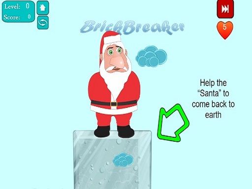 Save the Santa  - browser game screenshot