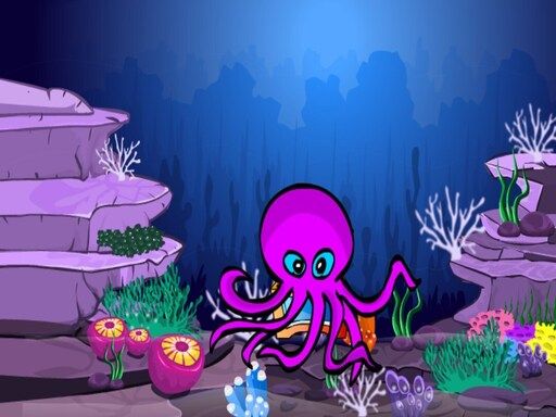 Find The Treasure In The Sea - browser game screenshot