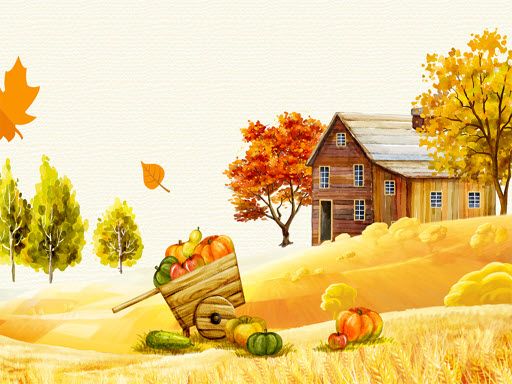Autumn Slide - browser game screenshot