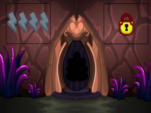 Brown Cave Escape - browser game screenshot