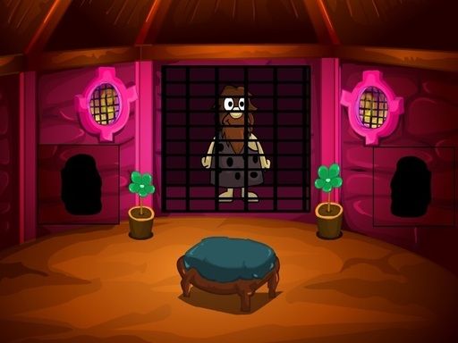Caveman Escape - browser game screenshot