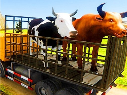 Animal Transport Truck Driving Game 3D - browser game screenshot