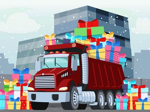 Snowy Trucks Hidden - browser game screenshot