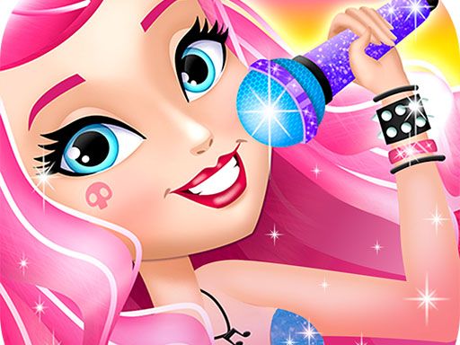 My RockStar Girls - Band Party My RockStar Girls - Band Party - browser game screenshot