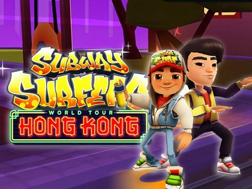 Game Subway Surf: Hong Kong - browser game screenshot