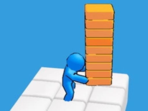 3D Stacky Dash Craft Run - browser game screenshot