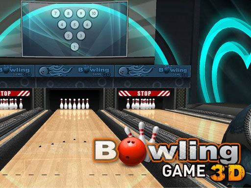 3D Bowling - browser game screenshot