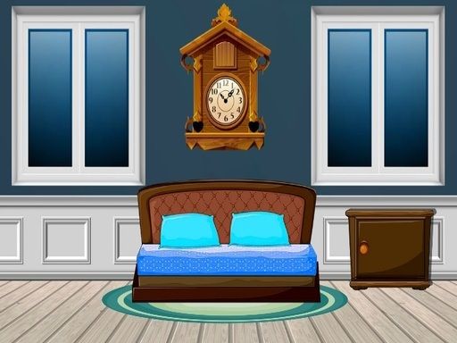 Cerulean House Escape - browser game screenshot