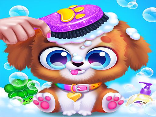 Newborn Puppy & Mommy Dog Pet Salon Doctor Daycare Newborn Puppy & Mommy Dog Pet Salon Doctor Daycare - browser game screenshot