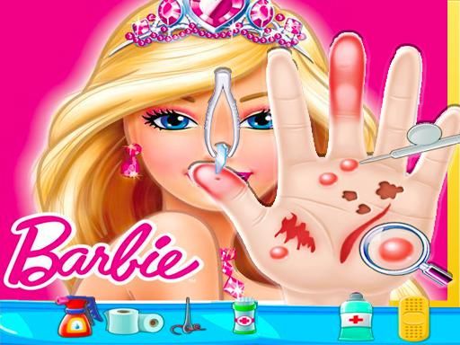 Barbie Hand Doctor: Fun Games for Girls Online - browser game screenshot