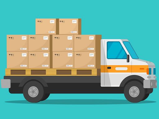 Food And Delivery Trucks Jigsaw Food And Delivery Trucks Jigsaw - browser game screenshot