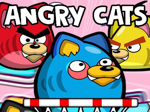 Angry Cats - browser game screenshot