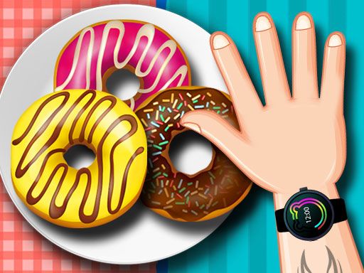 Donut Challenge - browser game screenshot